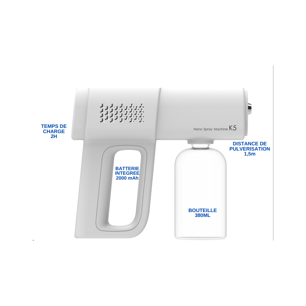 Atomiseur K5 - 110.00 € au lieu de 138.40 €